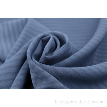 High Quality Elastic Fabrics Stripe Chiffon